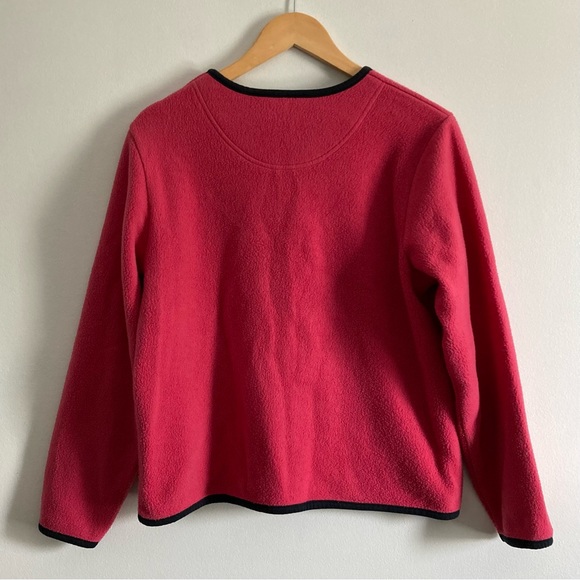 L.L. Bean Fleece Cardigan - Picture 7 of 7